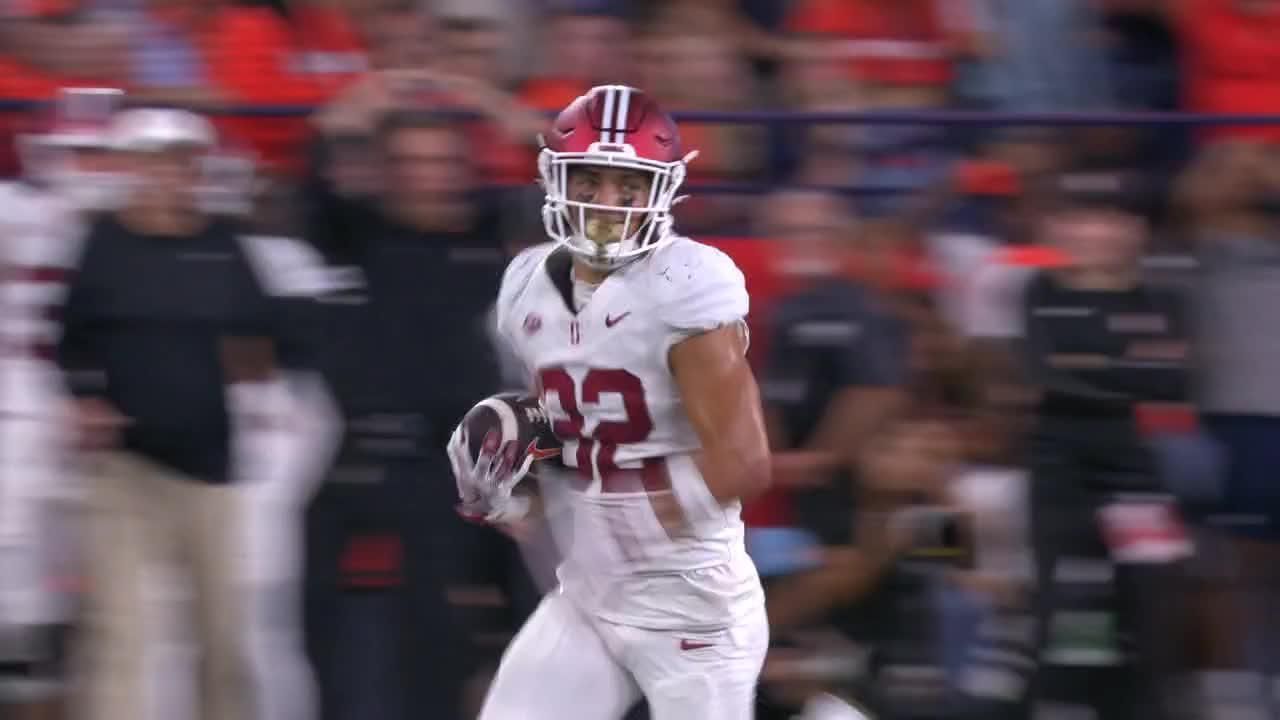 Mitch Leigber gets a huge 71-yard pick-six for Stanford