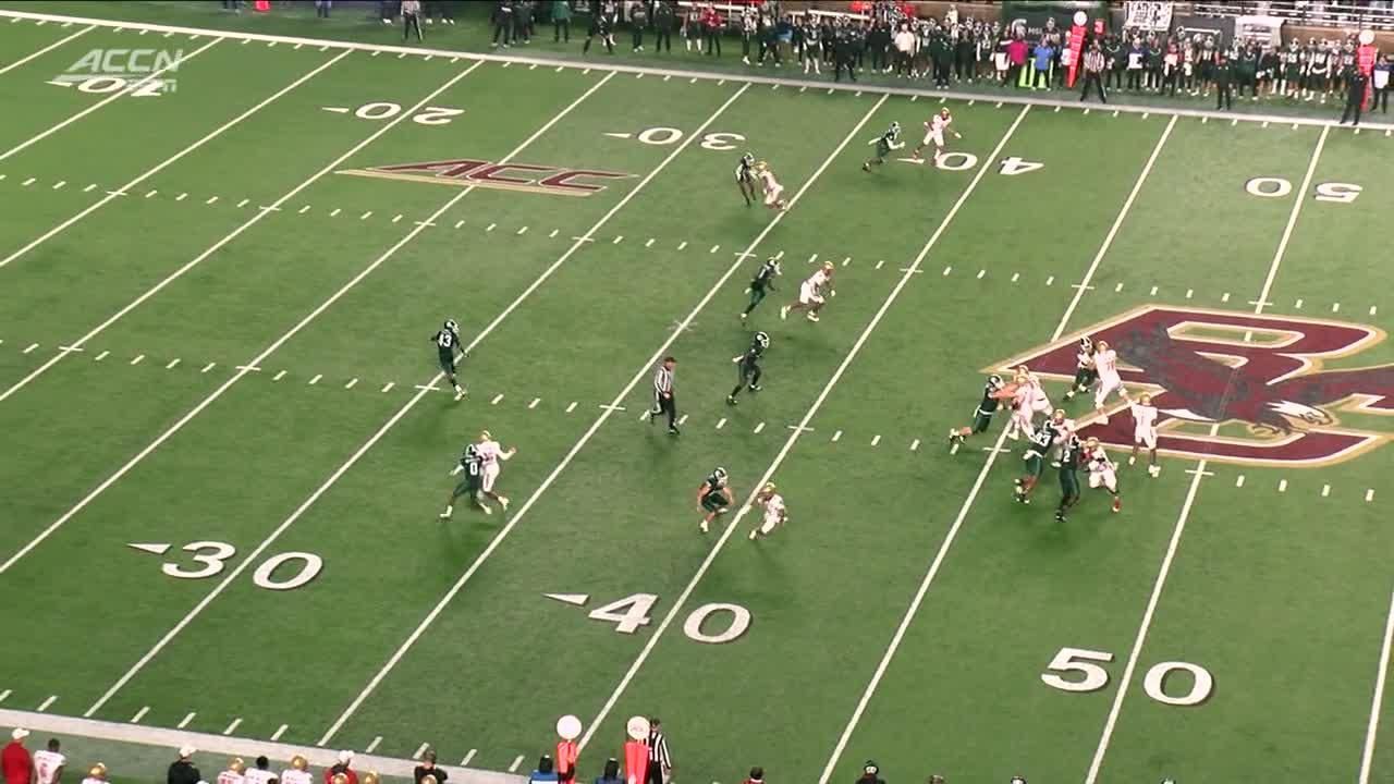 BC goes up late on Thomas Castellanos' TD strike