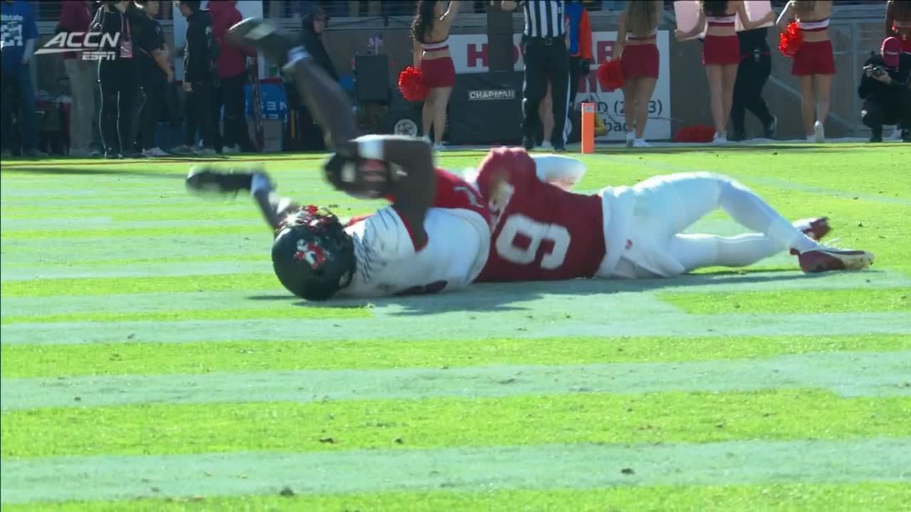 Tyler Shough airs it out for 10-yard touchdown pass