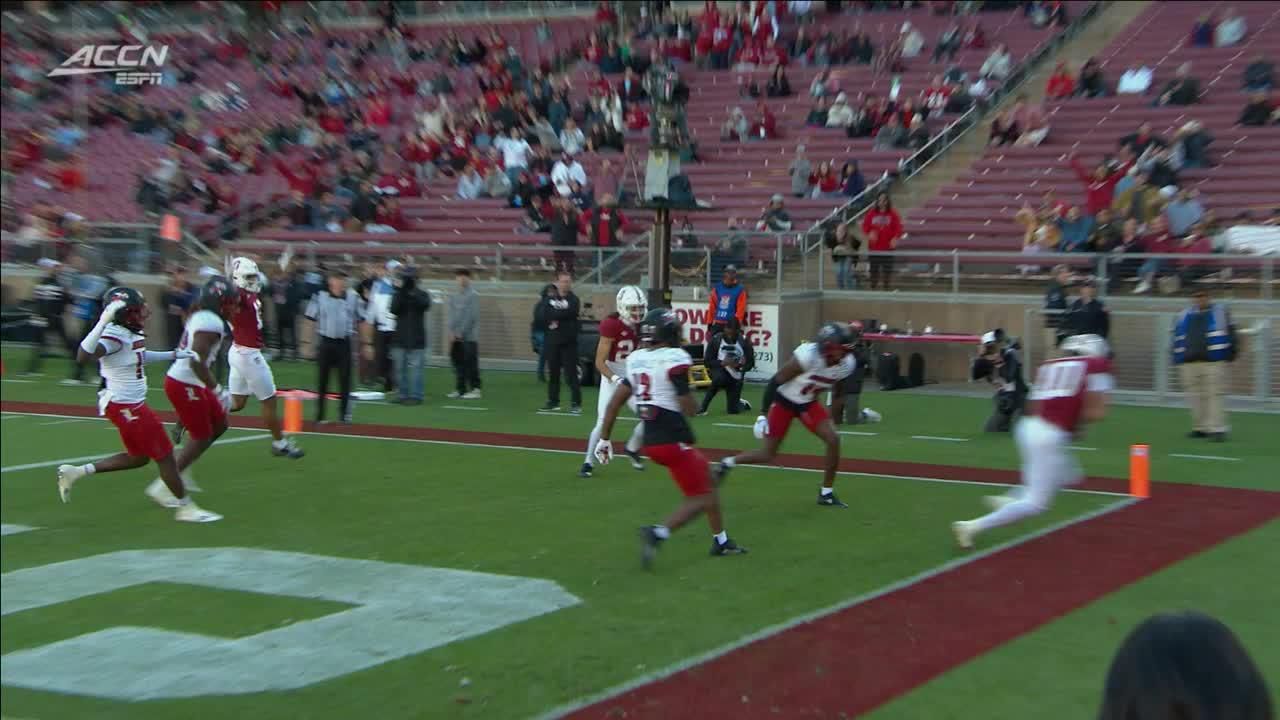 Emmett Mosley V scores 4-yard receiving touchdown vs. Louisville