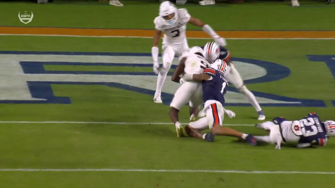 Aggies strike first in OT with Jahdae Walker TD