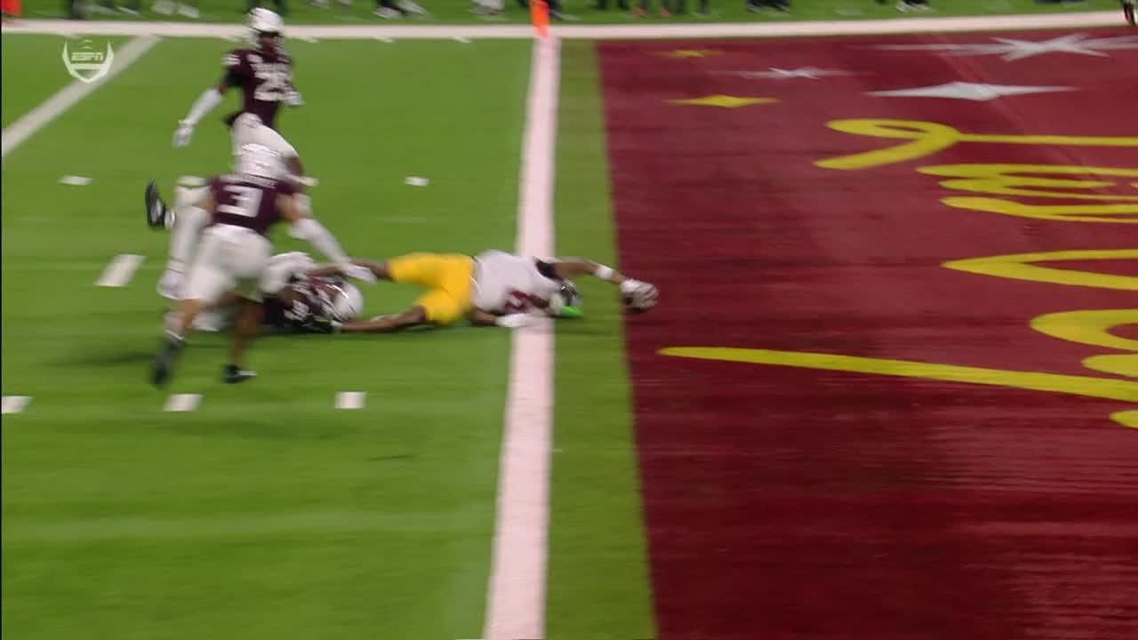 Ja'Kobi Lane's 3rd TD gives USC first lead over Texas A&M