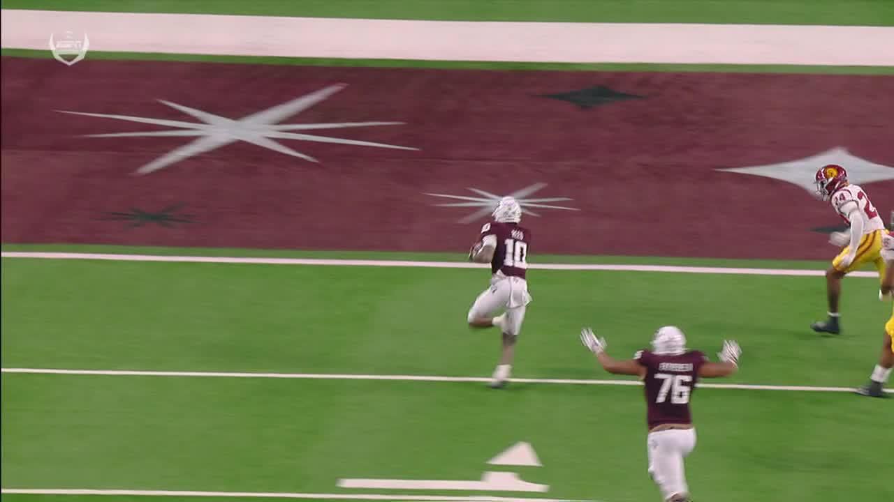 Marcel Reed calls his own number to restore A&M's lead